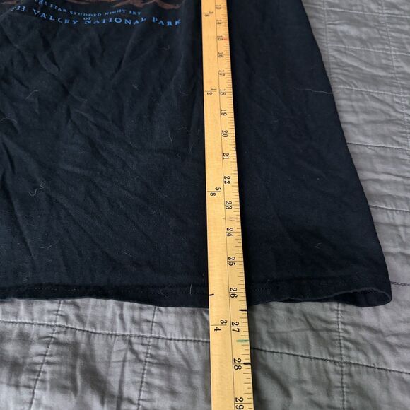 GILDAN VTG T Shirt Death Valley National Park Graphic Blue 2000's-  Large - Picture 6 of 6